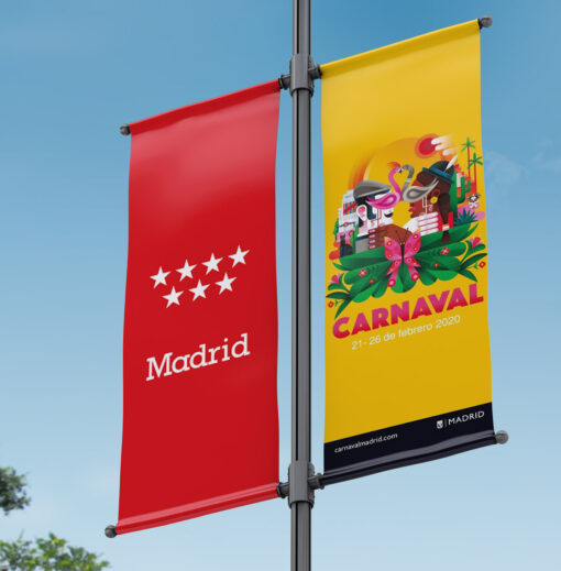 Banderolas publicitarias Madrid