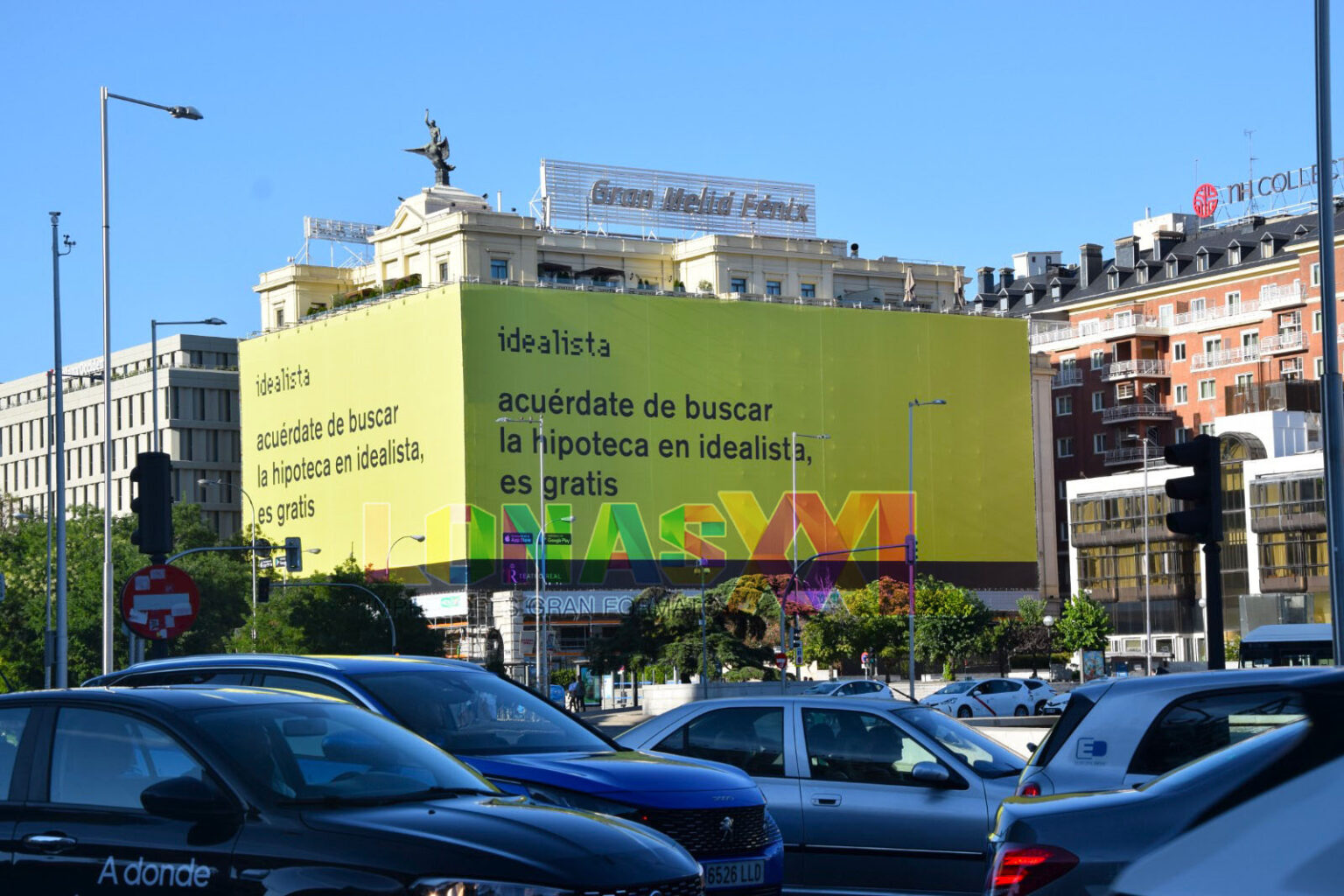 Lona Gigante Idealista Madrid
